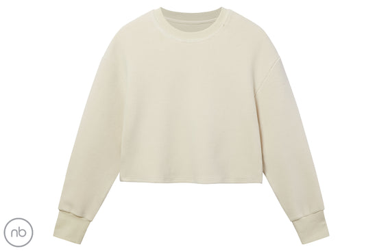 Basics Women's Fleece Sweater - Beige