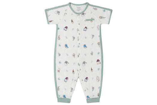 Short Sleeve Romper (Bamboo) - Oh Gnome!