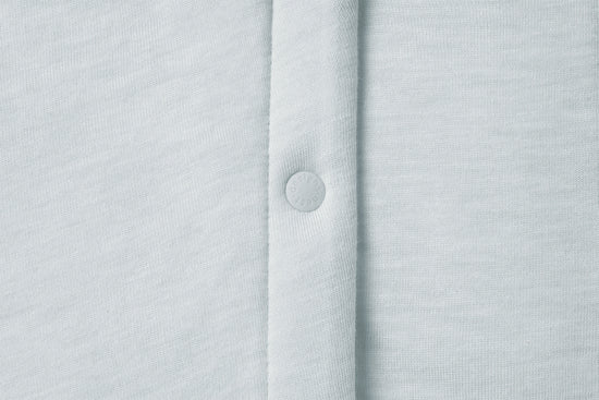 Long Sleeve Footed Sleep Bag 4.0 TOG (Bamboo Jersey) - Pantone Ice Flow