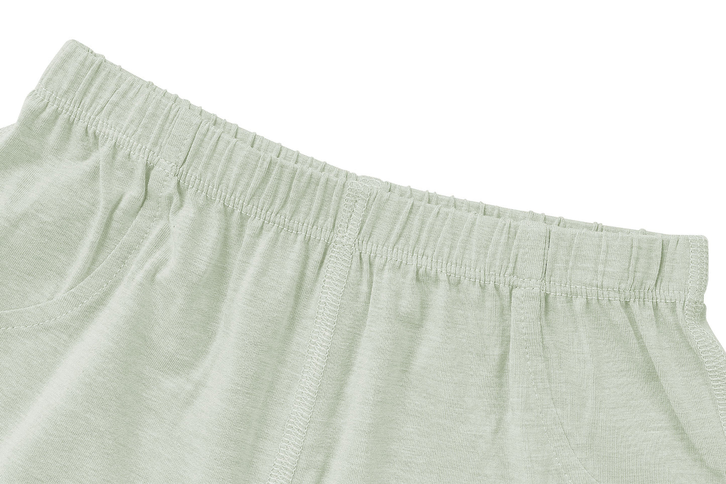 Shorts (Bamboo Jersey) - Pantone Dewkist