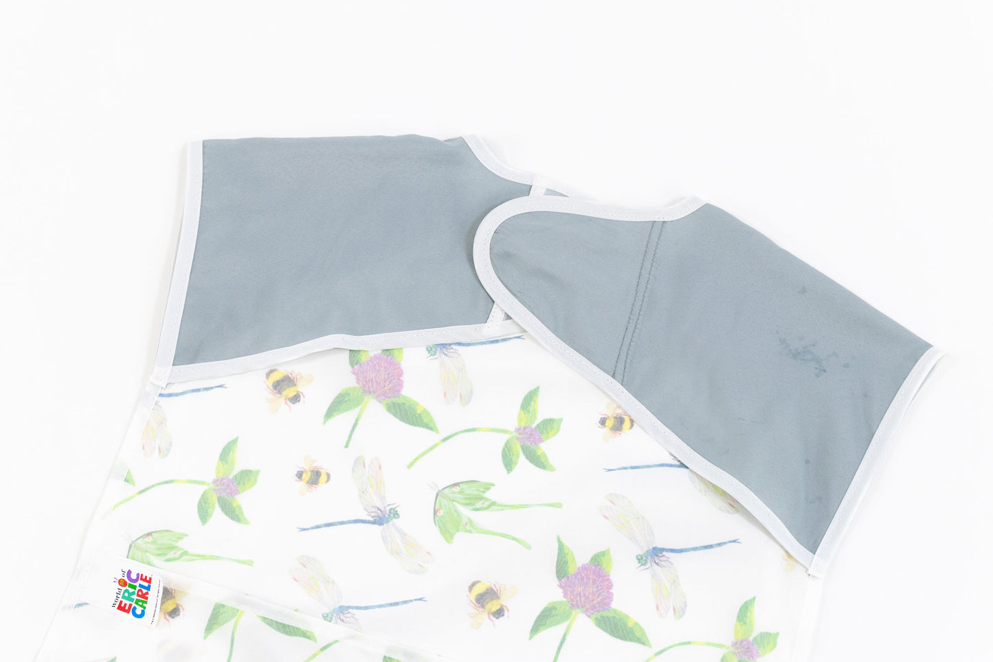 Short Sleeve Bib Cover - Eric Carle Garden Flight - Nest Designs