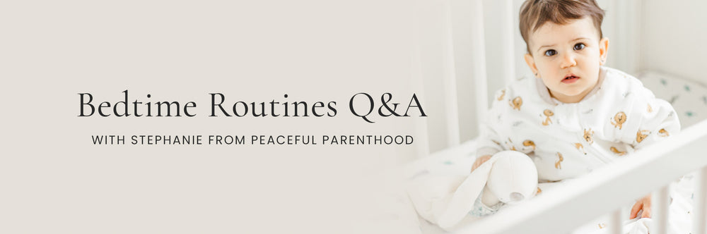 Bedtime Routines Q&A with Stephanie from Peaceful Parenthood
