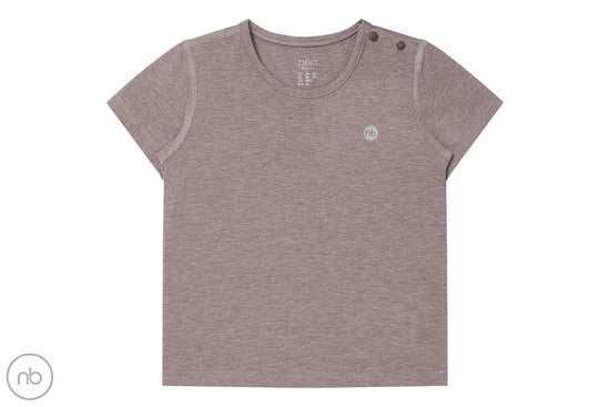 Basics Short Sleeve T-Shirt (Bamboo) - Elderberry