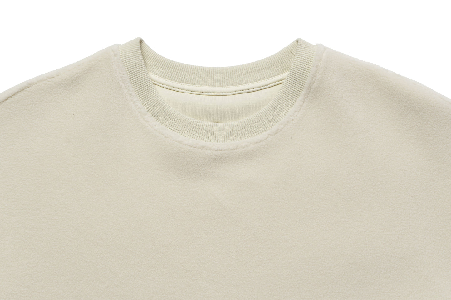 Basics Women's Fleece Sweater - Beige – Nest Designs