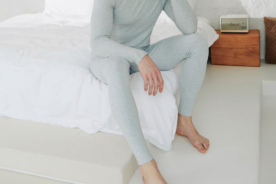 Basics Men's Base Layer Pants (Bamboo Tanboocel) - Grey Dawn