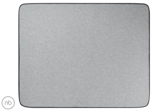 Load image into Gallery viewer, Basics Change Pad (Cotton, Large) - Melange Grey
