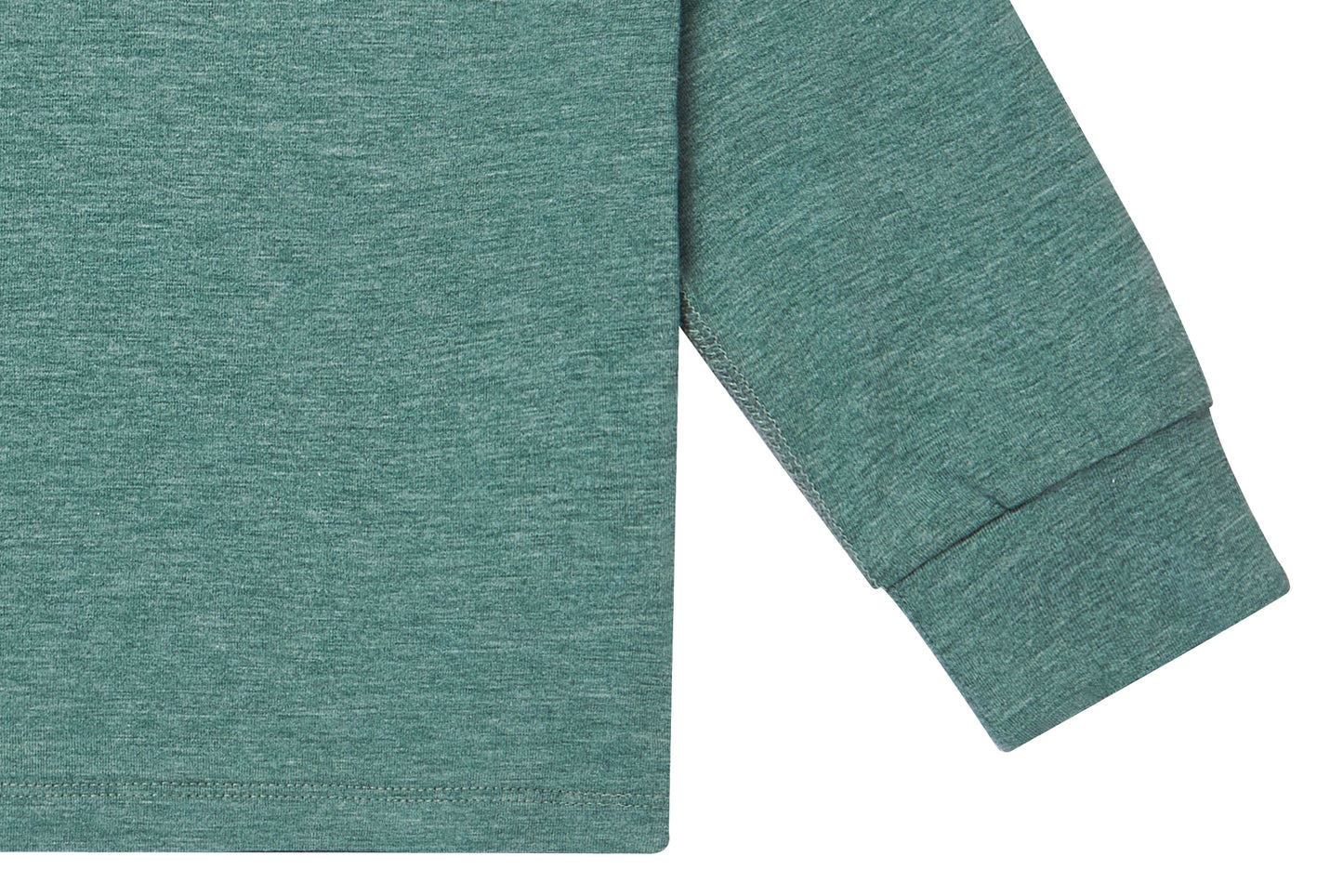 Basics Long Sleeve T-Shirt (Bamboo) - Misty Moss