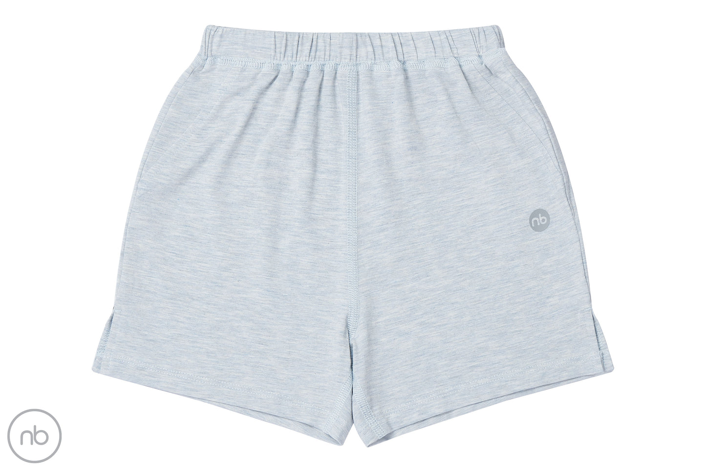 Basics Shorts (Bamboo Turalear) - Grey Dawn