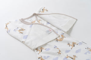 Startle Stop Sleep Bag 0.5 TOG (Organic Cotton) - Gazelle Sky