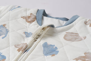 
            
                Load image into Gallery viewer, Convertible Quilted Sleep Bag 2.0 TOG (Bamboo Jersey) - Rhino Hippo
            
        