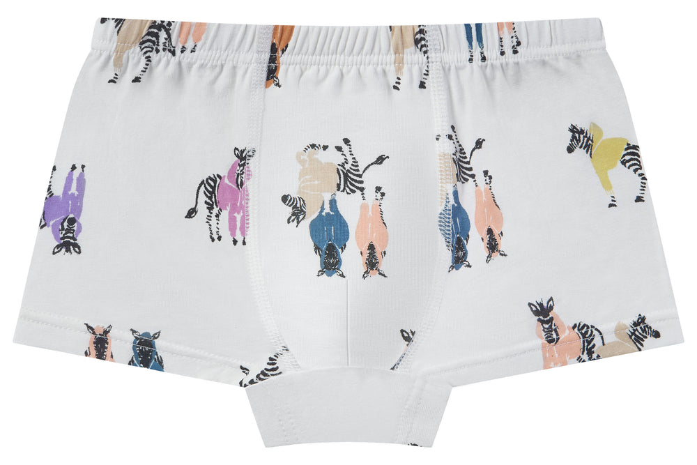 Boys Boxer Briefs Underwear (Bamboo, 2 Pack) - Serengeti