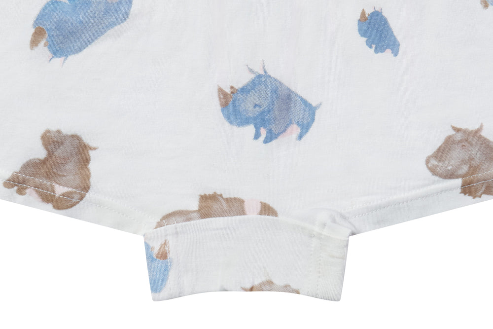 
            
                Load image into Gallery viewer, Girls Boy Short Underwear (Bamboo, 2 Pack) - Serengeti
            
        