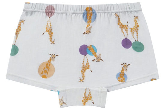 Girls Boy Short Underwear (Bamboo, 2 Pack) - Prairie Fun