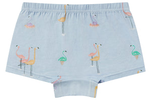 
            
                Load image into Gallery viewer, Girls Boy Short Underwear (Bamboo, 2 Pack) - Tall Birds
            
        