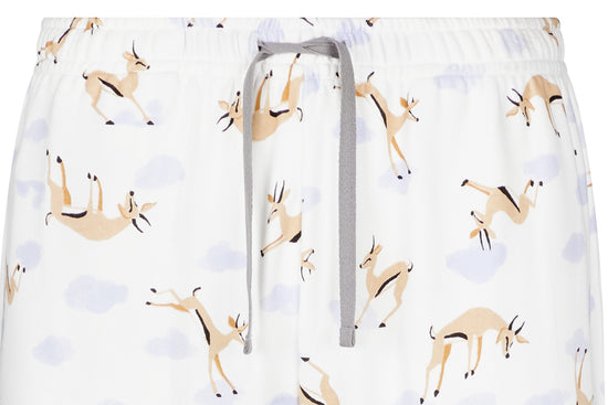 Load image into Gallery viewer, Men&amp;#39;s Long Sleeve Pocket Tee PJ Set (Cotton) - Gazelle Sky
