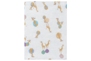 
            
                Load image into Gallery viewer, Swaddle Blankie (Bamboo, Single) - Giraffe Shapes
            
        