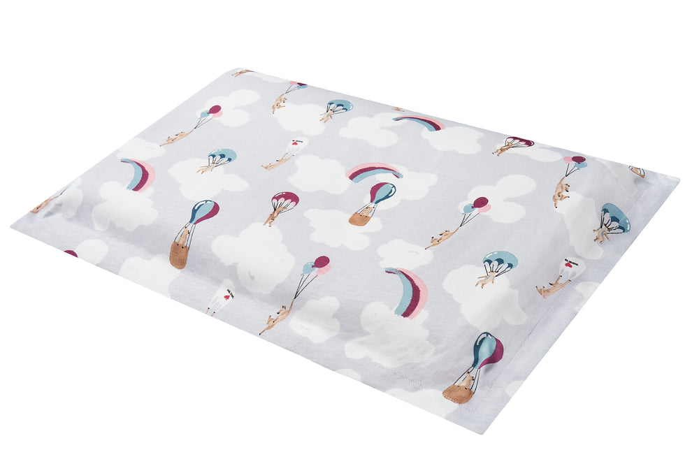 
            
                Load image into Gallery viewer, Toddler Pillowcase (Bamboo Jersey, Small) - Meerkats Away!
            
        
