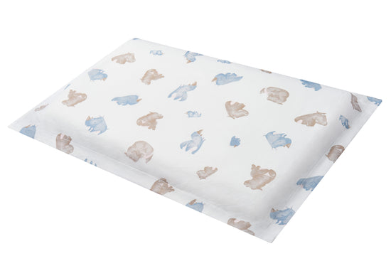 Toddler Pillowcase (Bamboo Jersey, Small) - Rhino Hippo