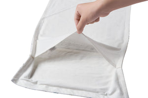 Toddler Pillowcase (Bamboo Jersey, Small) - Stars White