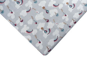 
            
                Load image into Gallery viewer, Fitted Crib Sheet (Bamboo) - Meerkats Away!
            
        