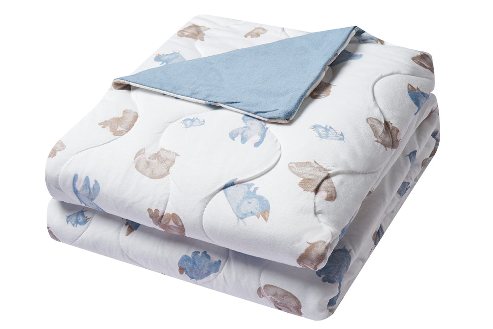 
            
                Load image into Gallery viewer, Duvet Cover (Bamboo, Large) - Rhino Hippo
            
        