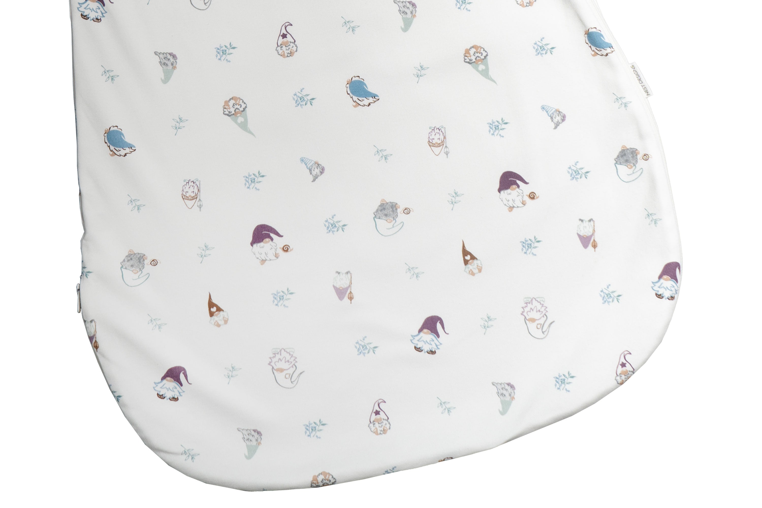 Removable Long Sleeve Sleep Bag 1.0 TOG (Organic Cotton) - Oh Gnome!