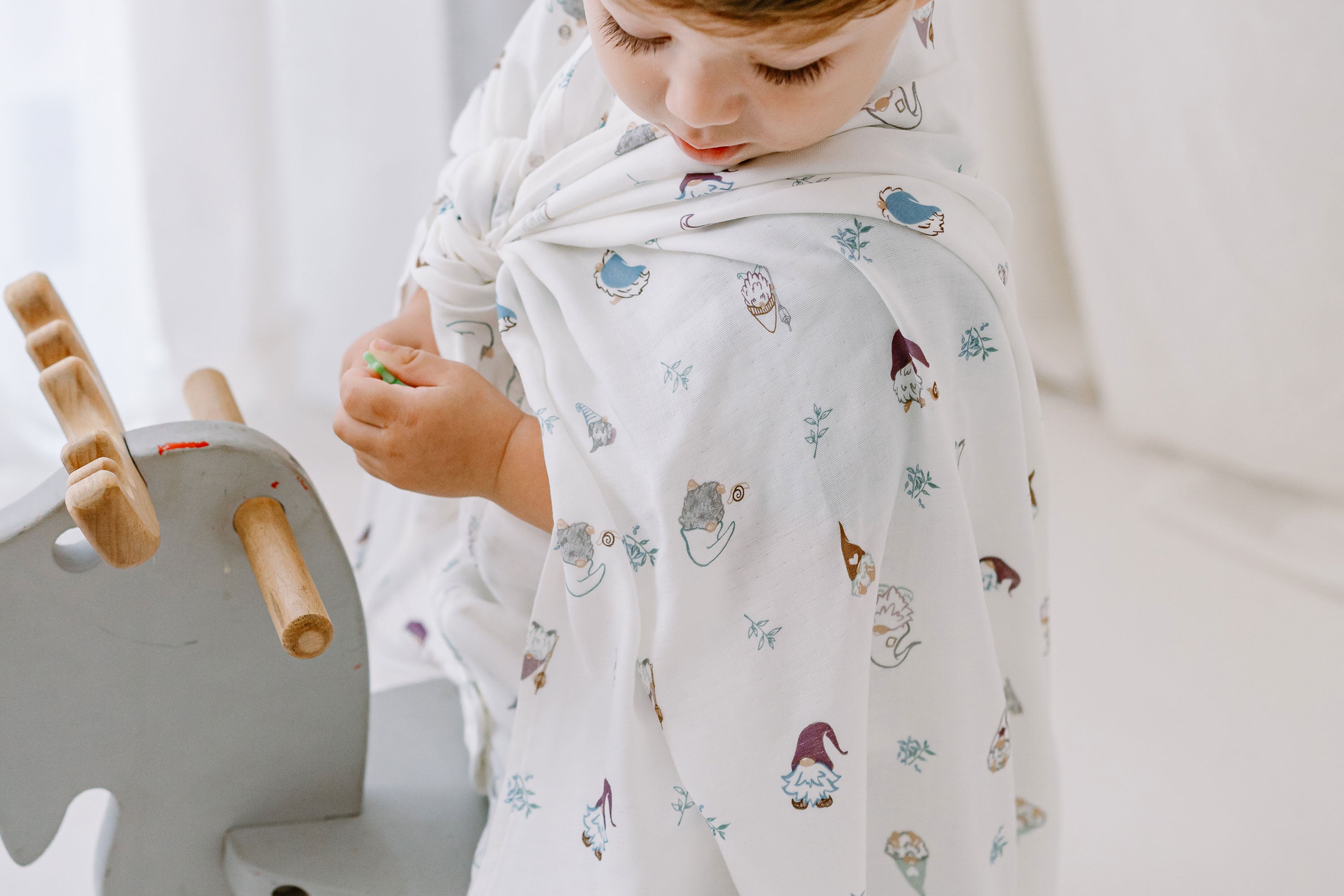 Swaddle Blankie (Bamboo) - Oh Gnome!