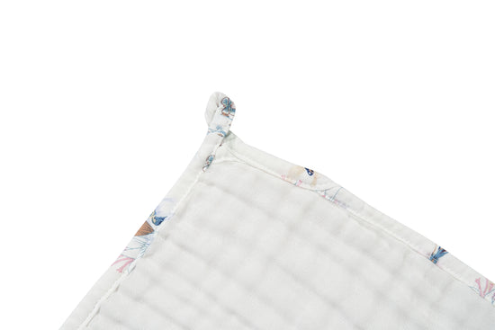 9-Layer Hooded Baby Bath Towel (Organic Cotton) - Fairy Tale