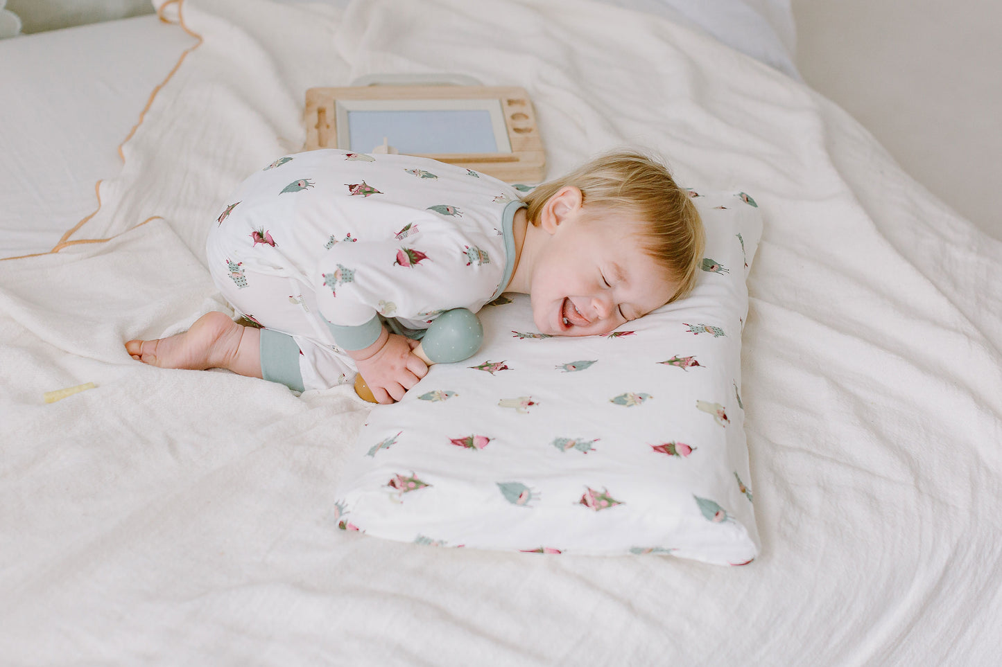 Toddler Pillow With Pillowcase (Bamboo Silk) - Pixie Dust