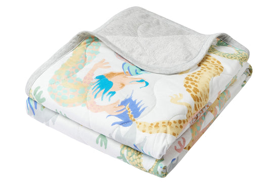Small Cozy Blanket (Bamboo Jersey) - Dragon Dance