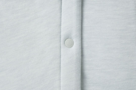 Long Sleeve Footed Sleep Bag 2.5 TOG (Bamboo Jersey) - Pantone Ice Flow