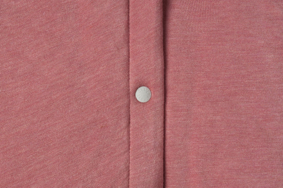 Long Sleeve Footed Sleep Bag 2.5 TOG (Bamboo Jersey) - Pantone Faded Rose