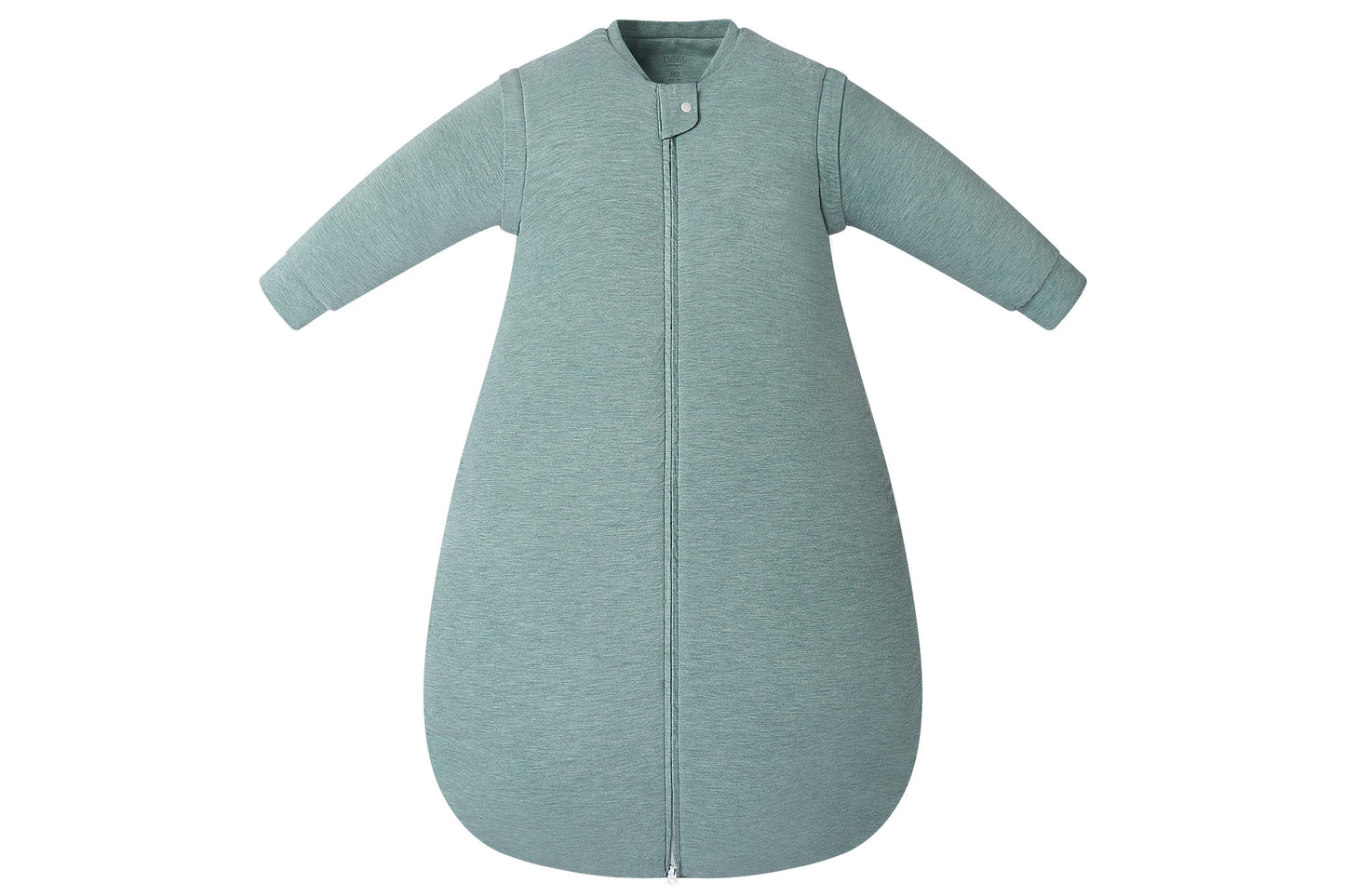 Long Sleeve Sleep Bag 1.0 TOG (Bamboo Jersey) - Pantone Chinois Green