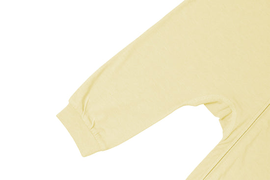 Short Sleeve Romper (Bamboo Jersey) - Pantone Mellow Yellow