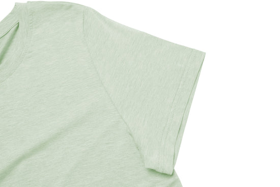 Short Sleeve Women's T-Shirt (Bamboo Jersey) - Pantone Dewkist