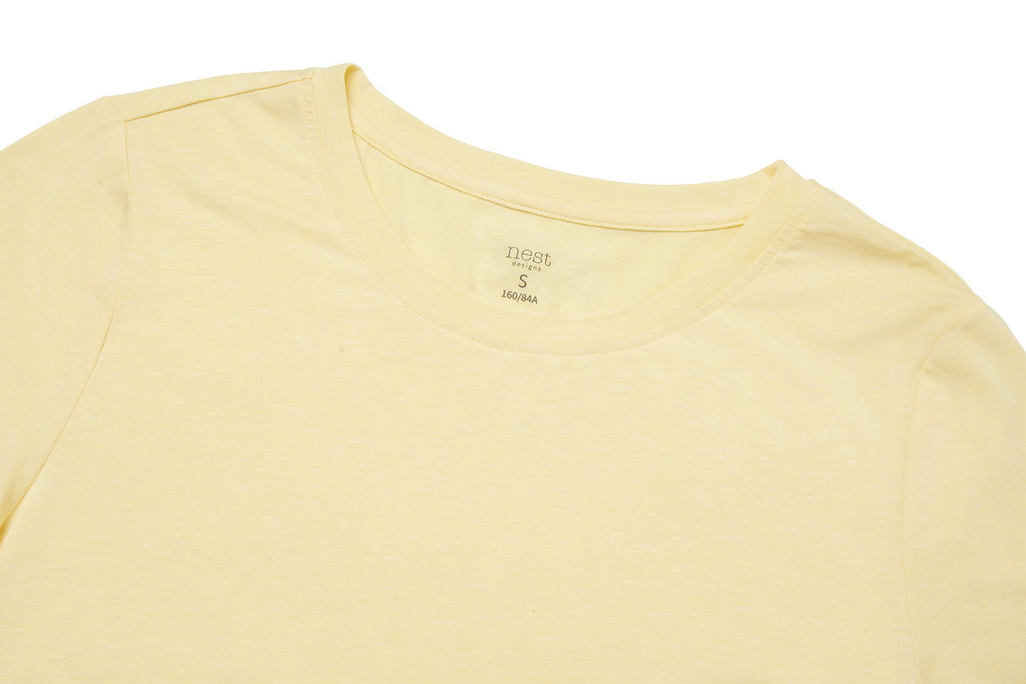 Short Sleeve Women's T-Shirt (Bamboo Jersey) - Pantone Mellow Yellow