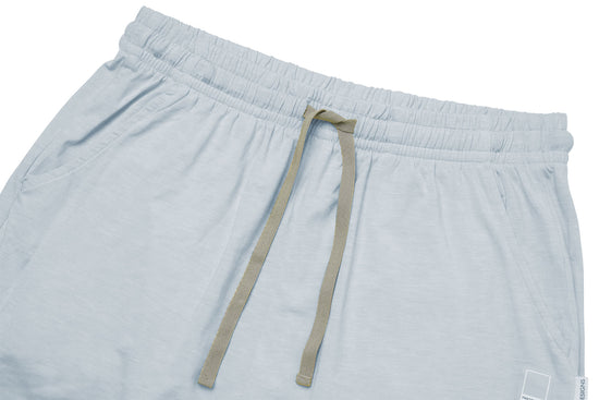 Women's Shorts (Bamboo Jersey) - Pantone Niagara Mist