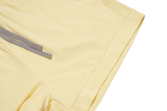 Women's Shorts (Bamboo Jersey) - Pantone Mellow Yellow