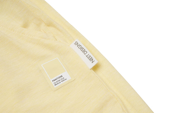 Women's Shorts (Bamboo Jersey) - Pantone Mellow Yellow