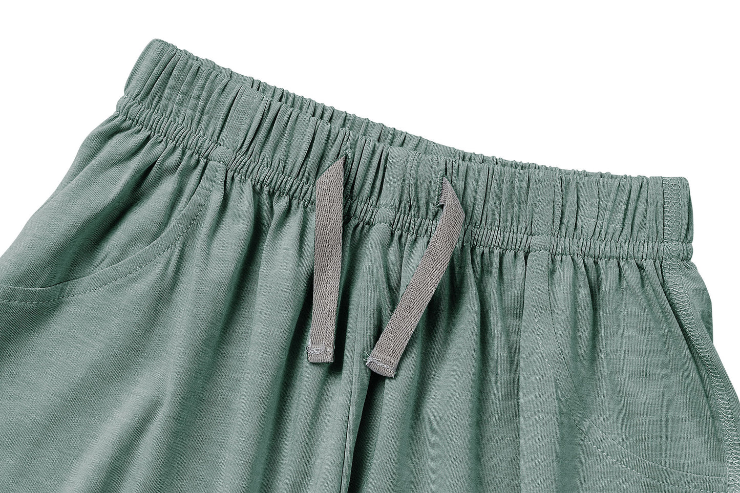 Pants (Bamboo Jersey) - Pantone Chinois Green