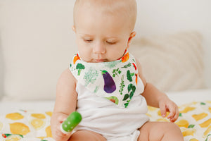 
            
                Load image into Gallery viewer, Bamboo Baby Bandana Bib (2 Pack) - Eric Carle Farmer&amp;#39;s Market - Nest Designs
            
        