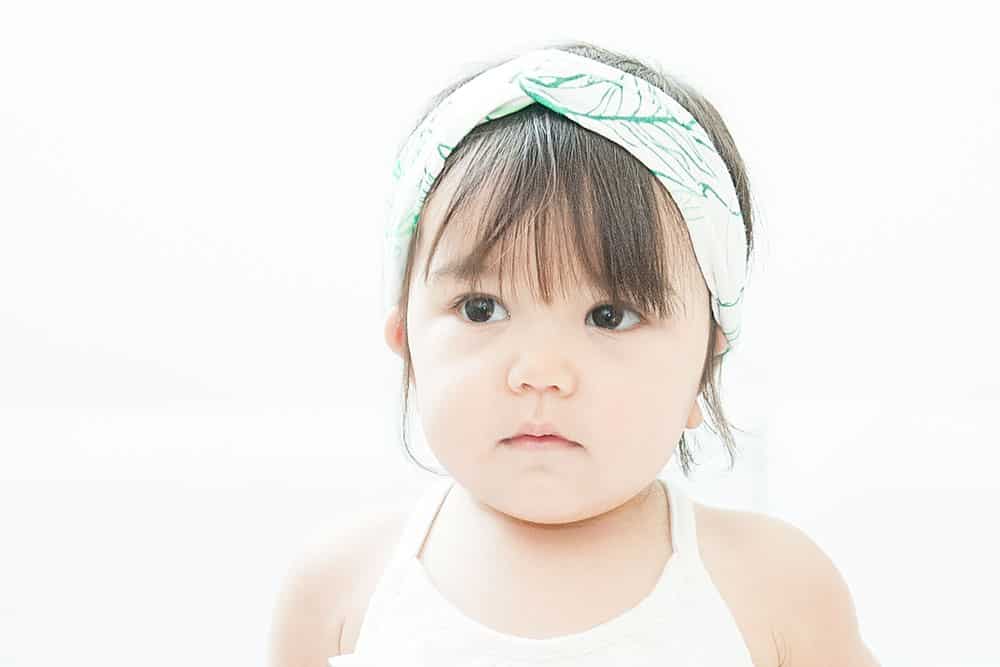 Bamboo Headband Baby- Leaves Green - Nest Designs