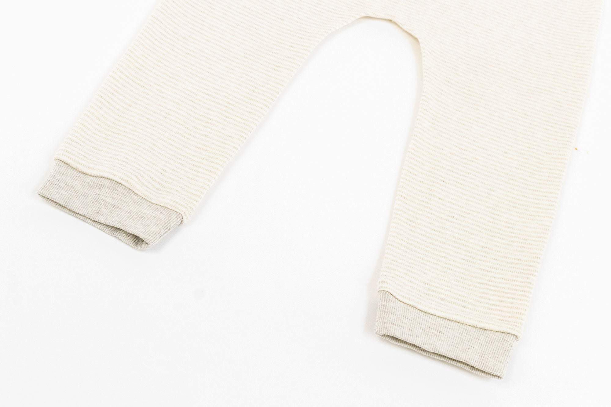 Basics Organic Cotton Ribbed Harem Leggings (2 Pack) - Light Grey - Nest Designs