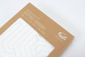 Cotton Waterproof Adult Fitted Sheet - Maze - Nest Designs