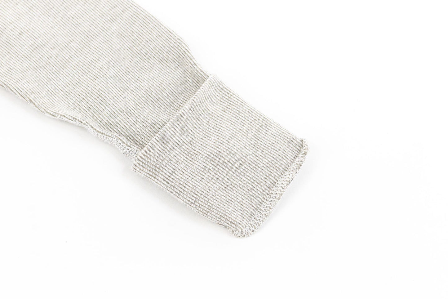 Basics Organic Cotton Ribbed Kimono Long Sleeve Onesie (2 Pack) - Dark Grey - Nest Designs
