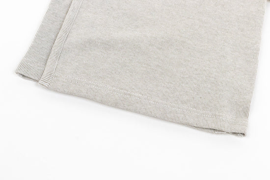 Basics Organic Cotton Ribbed Kimono Long Sleeve T-Shirt (2 Pack) - Dark Grey - Nest Designs