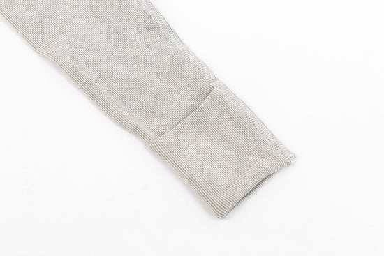 Basics Organic Cotton Ribbed Kimono Long Sleeve T-Shirt (2 Pack) - Dark Grey - Nest Designs