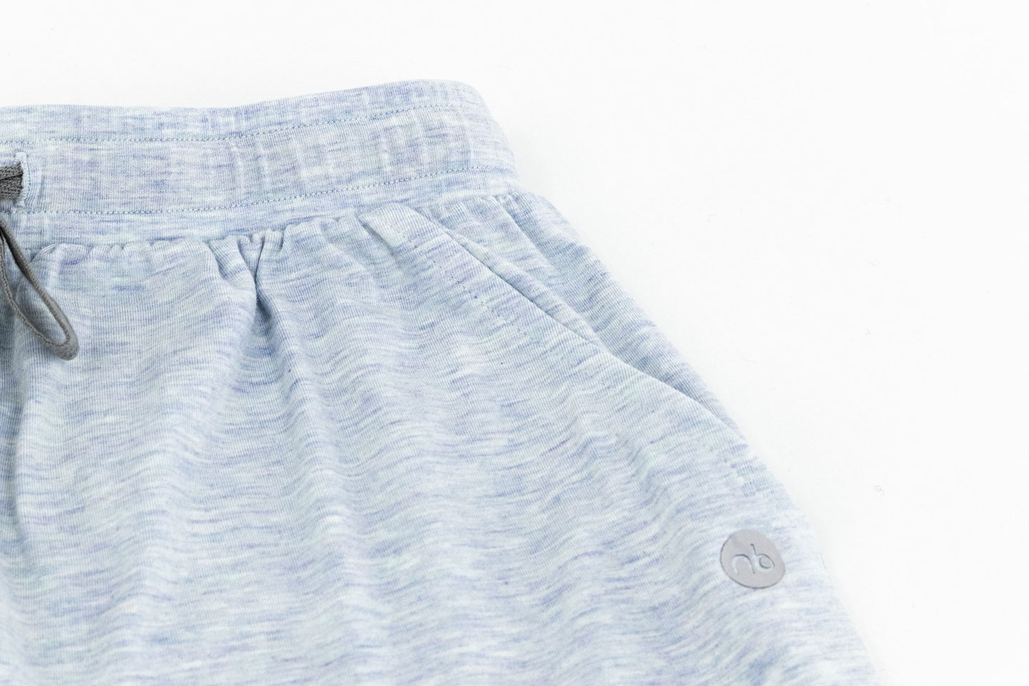 Women's Basics Bamboo Cotton Shorts - Grey Dawn - Nest Designs