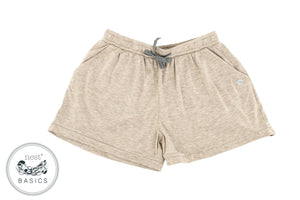 
            
                Load image into Gallery viewer, Women&amp;#39;s Basics Bamboo Cotton Shorts - Warm Taupe - Nest Designs
            
        
