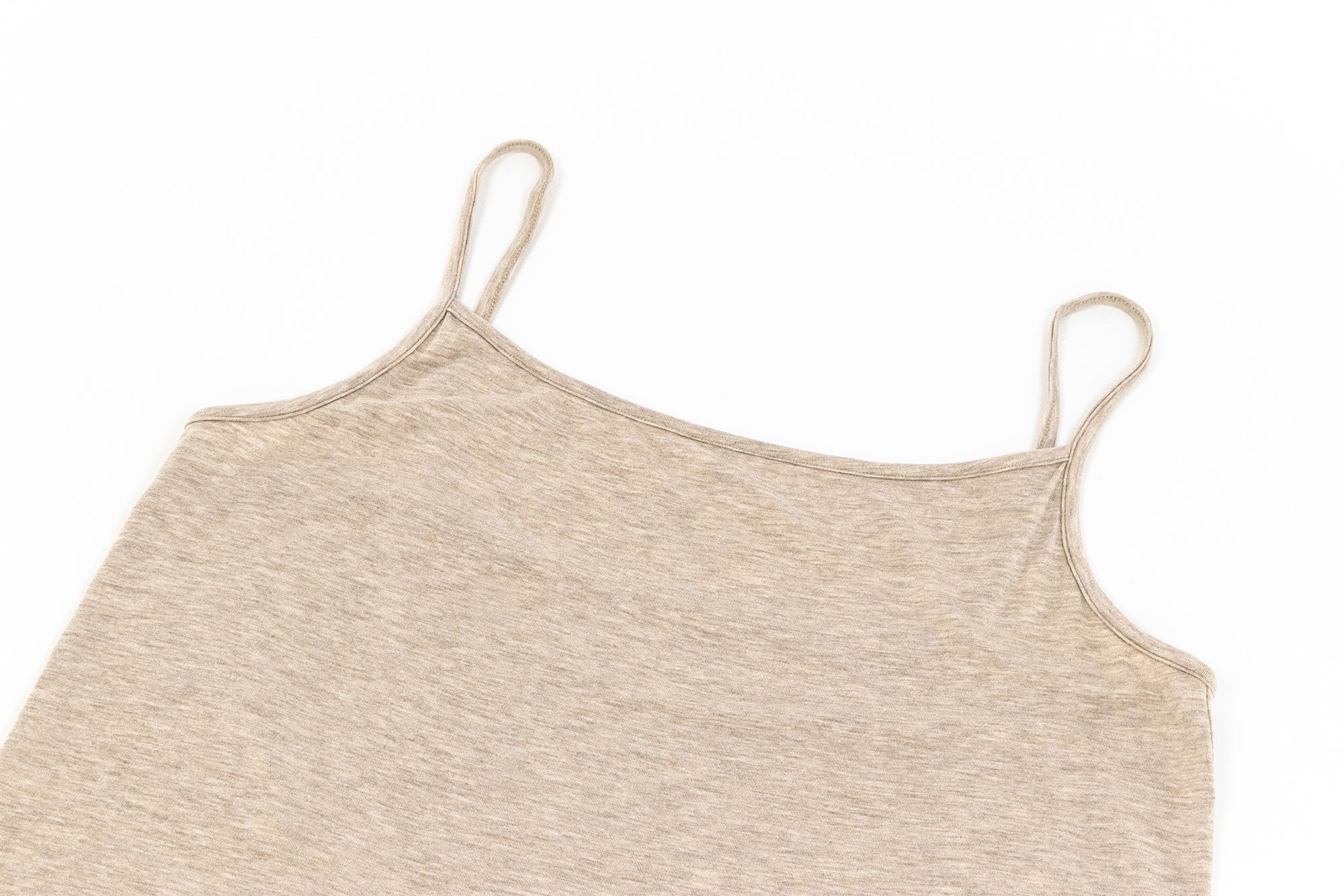 Women's Basics Bamboo Cotton Slip Dress - Warm Taupe - Nest Designs